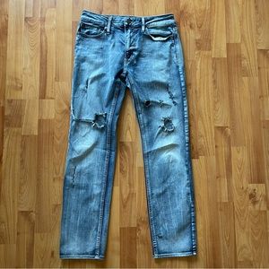 American Eagle Flex Slim Ripped Jeans Size 29x30